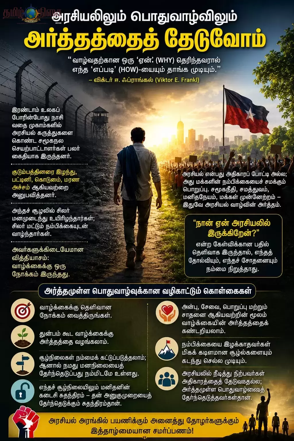 அரசியலிலும் பொதுவாழ்விலும் அர்த்தத்தைத் தேடுவோம்..!! - காயல் அகமது சாகிபு விடுதலைச் சிறுத்தைகள் கட்சி